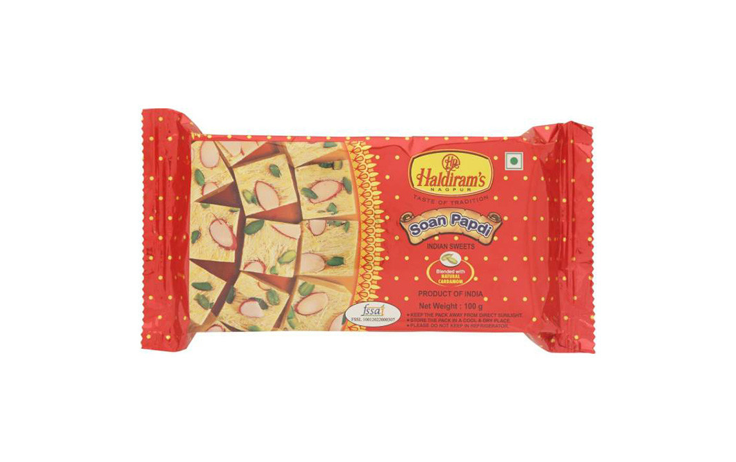 Haldiram's Nagpur Soan Papdi    Pack  100 grams